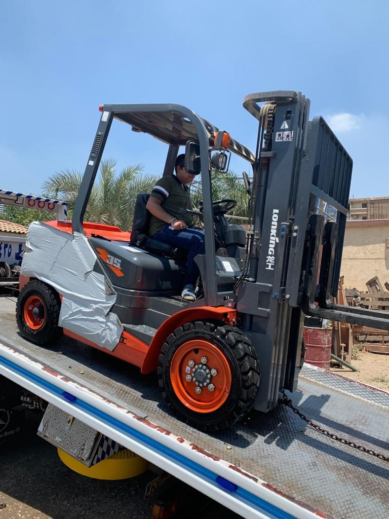 LONKING forklift delivery to customer site